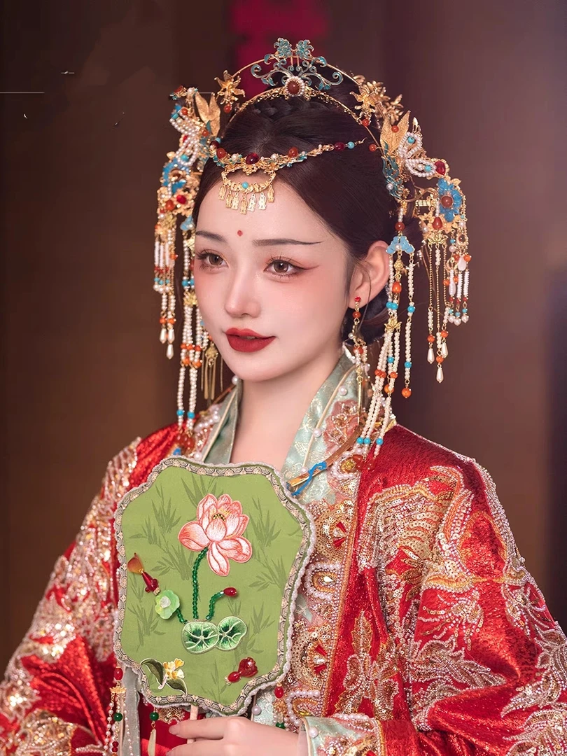 03古装新娘头饰宋制明制系列