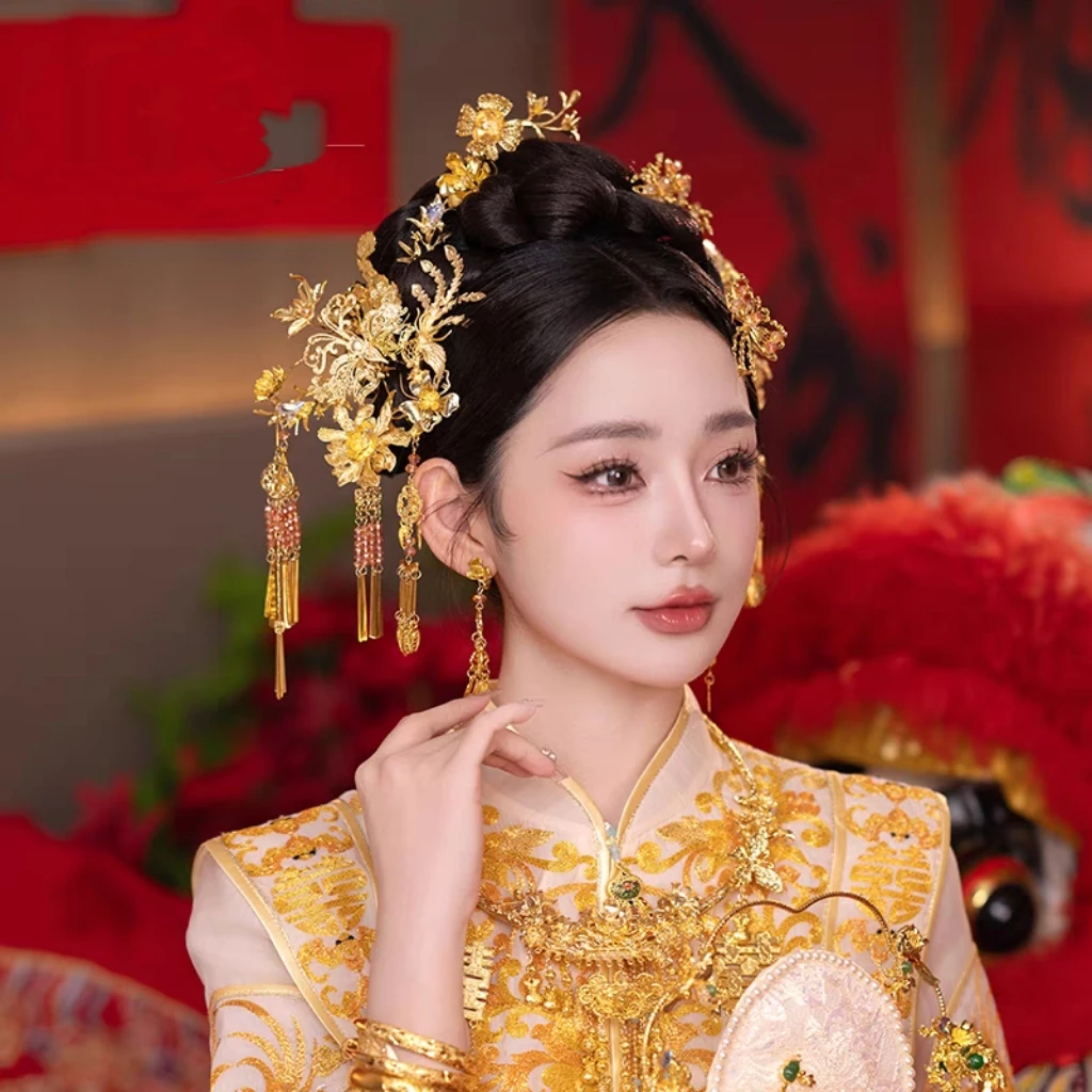 新娘饰品7703金色新娘饰品