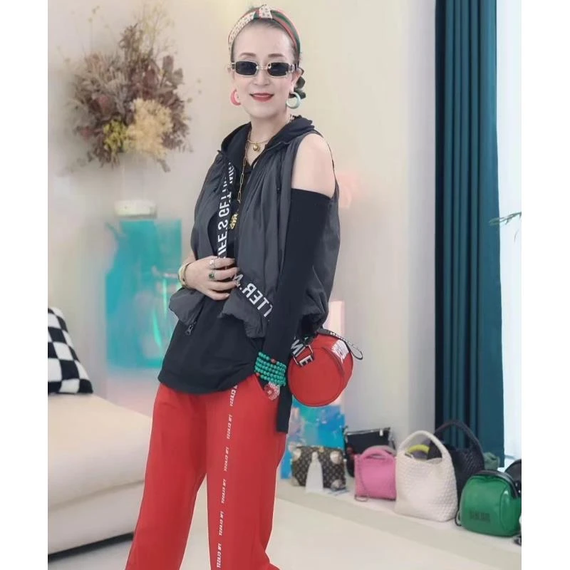 爱舞服饰 无袖拉链马甲 2558