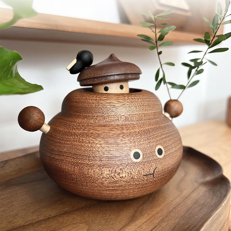 可爱搞怪桌面摆件花插创意礼品小型家用