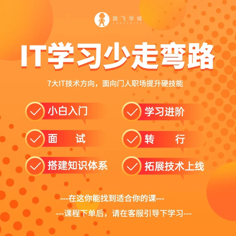 IT编程学习转行就业年卡Python数据AI运维安全Java测试入门到实战