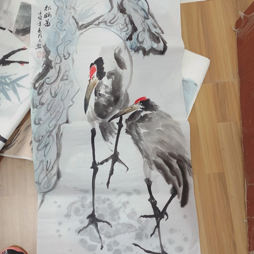 山水花鸟人物动物画