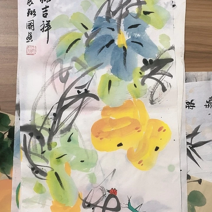 山水花鸟人物动物画