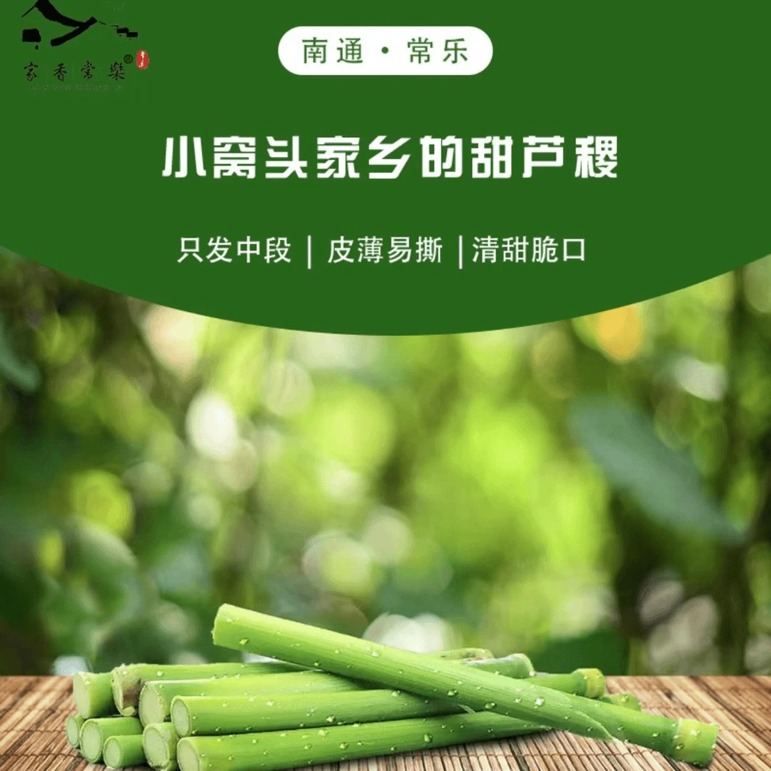 小窝头家糖心甜芦稷小甘蔗甜芦粟甜杆童年回忆现摘现发