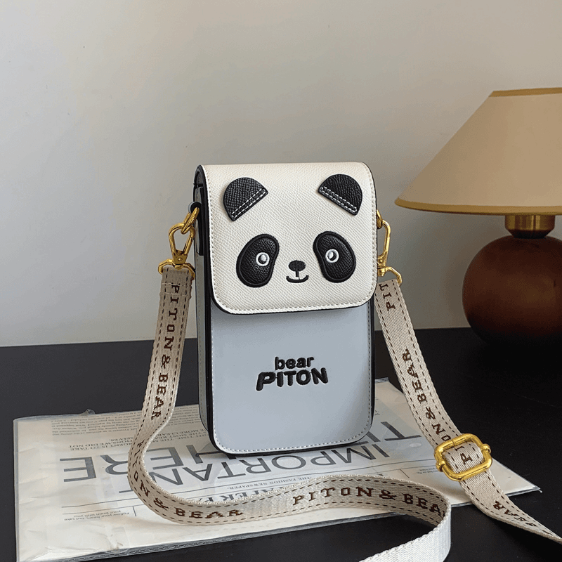 北包包可爱小熊手机包2024新款小众百搭洋气小包包时尚单肩斜挎包