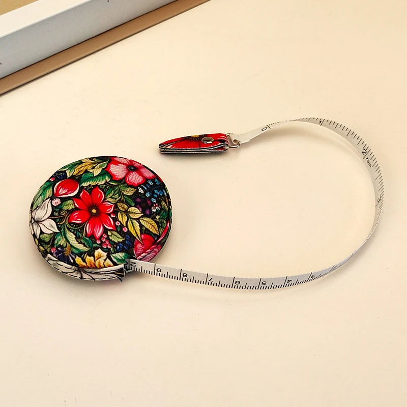 2米测量三围维度尺健身尺腰围尺量臂围胸围软皮尺两面英寸里面皮