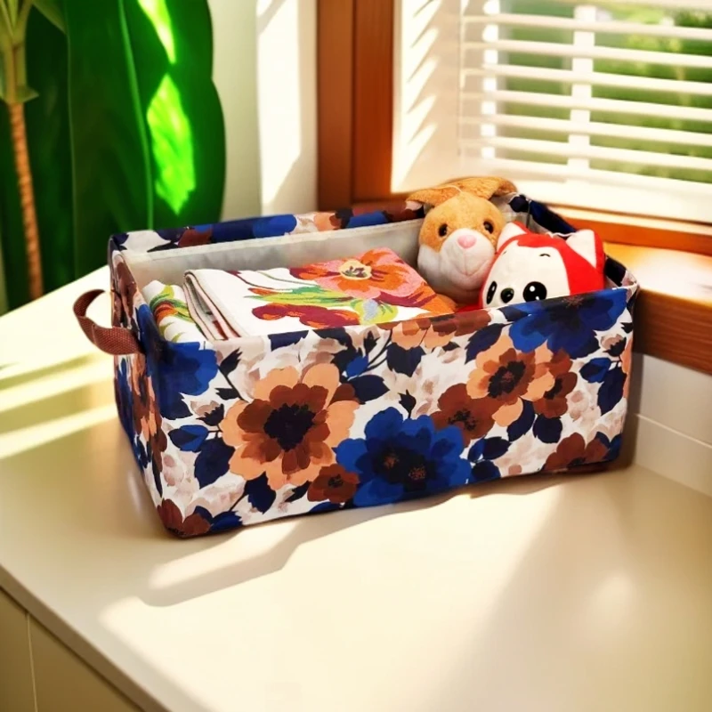 收纳箱收纳盒储物大容量超大衣服衣物布艺敞口收纳篮