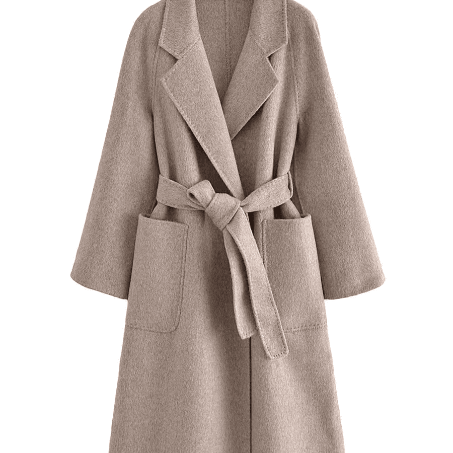 【影姐专属】新款2023年百搭气质时尚韩版中长大衣8216