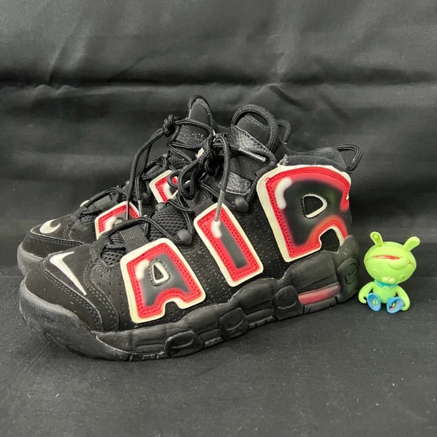 39码 Nike 皮蓬 大Air 黑红 中帮 减震防滑 假一赔四