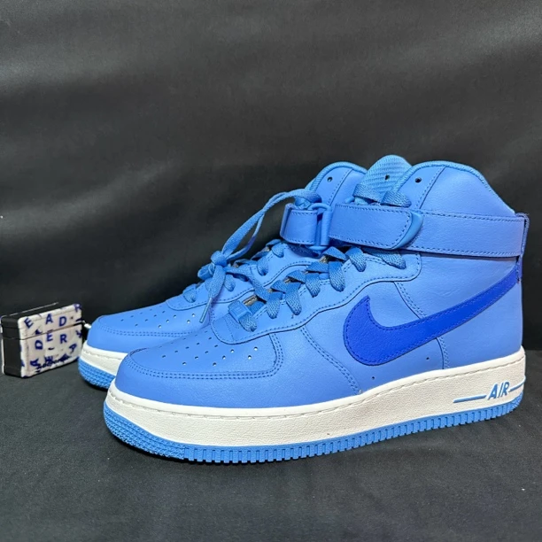 全新42码/ Nike 空军一号 定制款 蓝色 板鞋 假一罚四