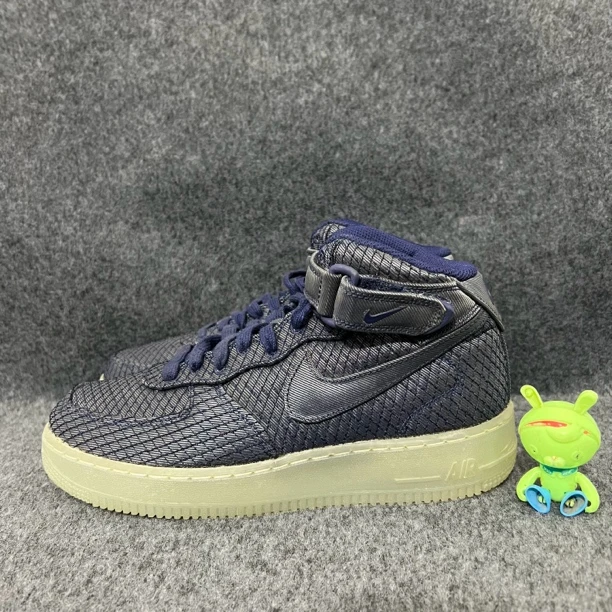 40码 Nike 空军一号 蓝色高帮 防滑耐磨 假一赔四