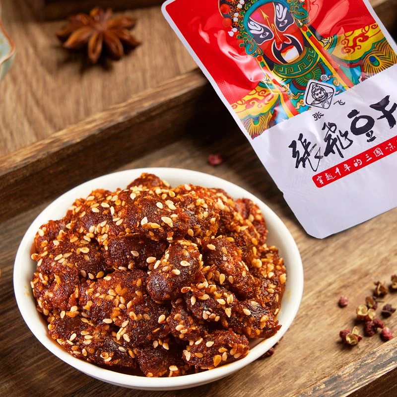 张飞植物牛肉蛋白质肉手撕素肉豆制品麻辣解馋独立小零食豆干辣条