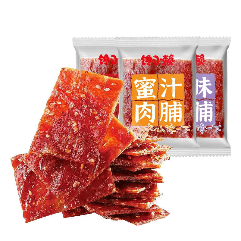馋小赖精制蜜汁猪肉脯猪肉脯靖江手撕肉干解馋熟食休闲即食小零食