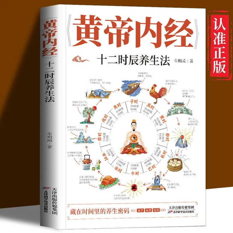 黄帝内经十二时辰+ 十二经脉养生法养生法藏在经络里的养生智慧