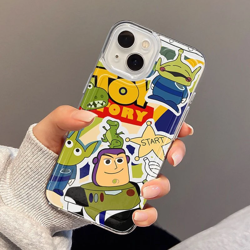 网红爆款苹果15Pro手机壳卡通三眼怪iPhone11/12磨砂13全包7/8/14