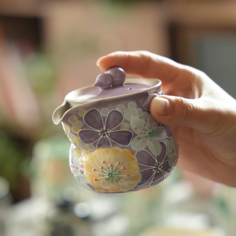 草木茶社 花满蹊 葫芦宝瓶-紫色