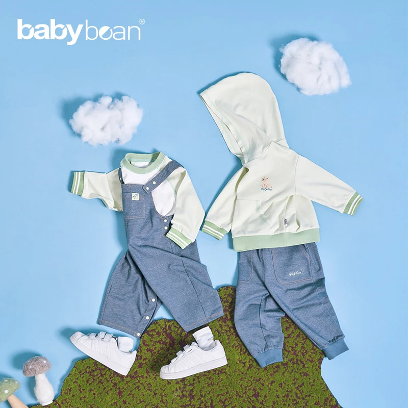 Babybean/亲豆春秋季 男宝宝帅气 连帽上衣 田园时光