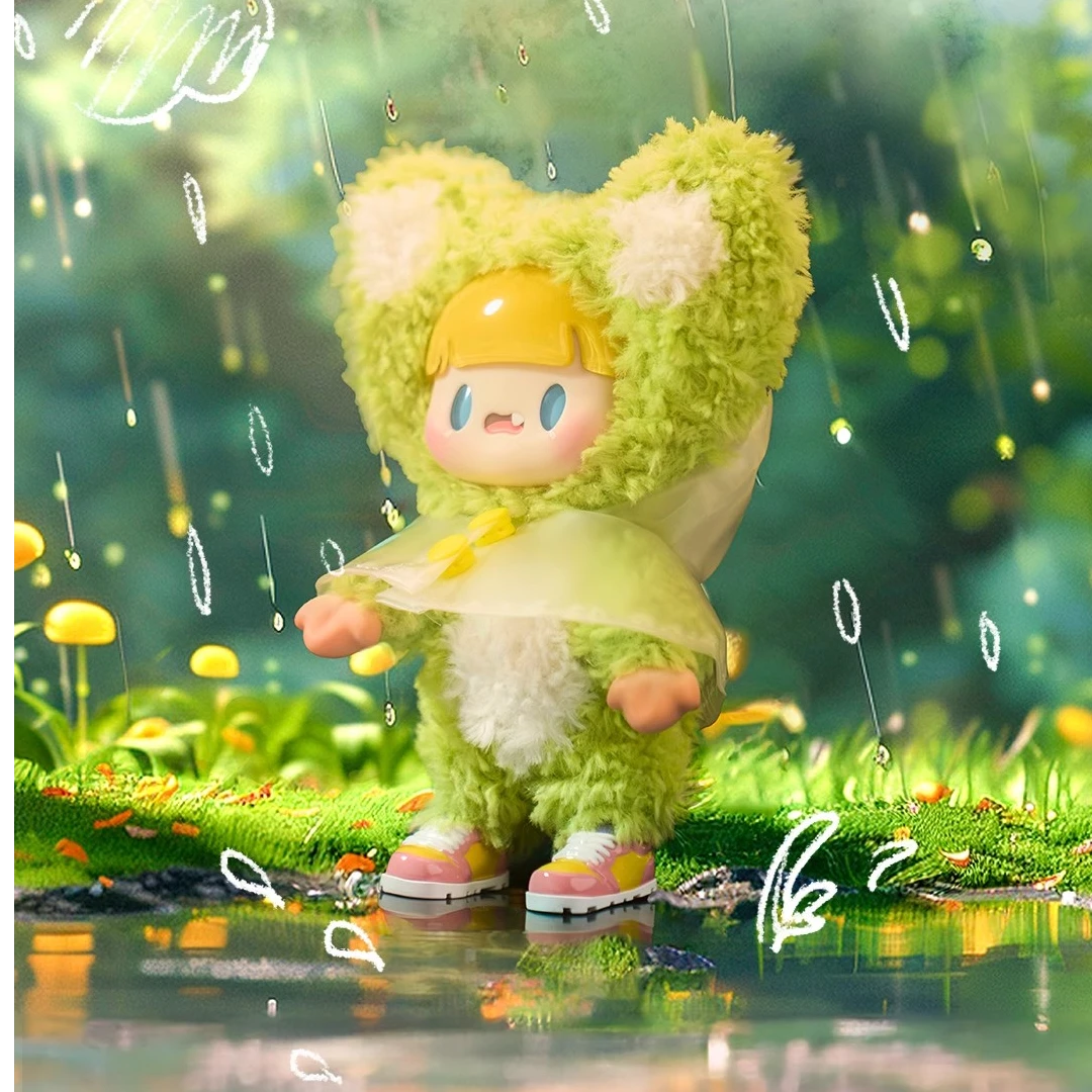 【拆盒】阿豆Colorful life毛绒系列潮玩盲盒摆件