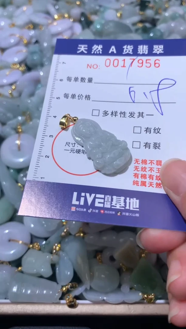 【闪购商品】翡翠颈饰未镶嵌00017956