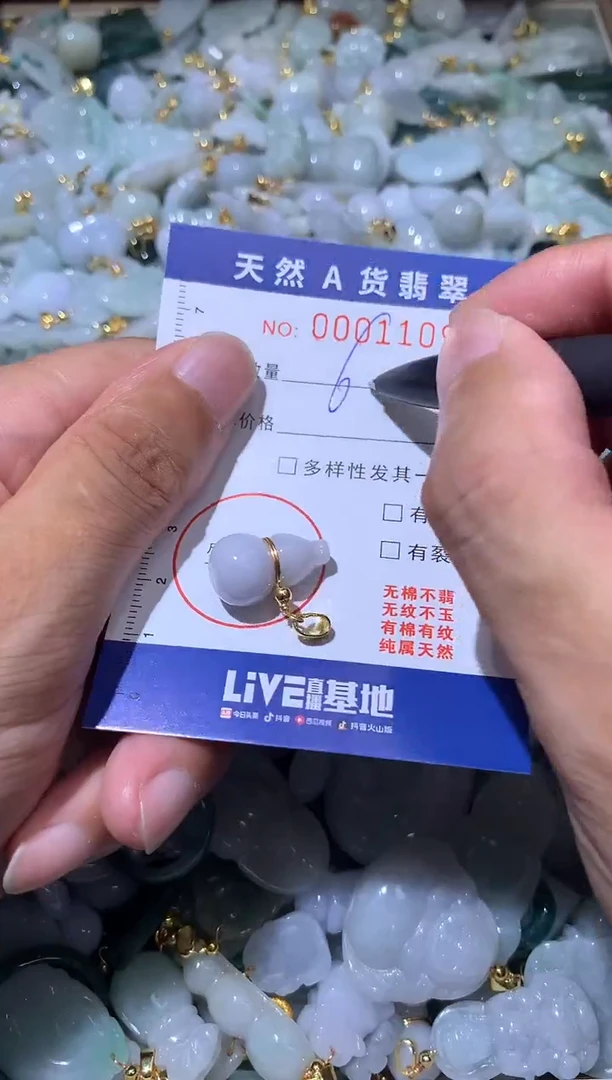 【闪购商品】翡翠颈饰未镶嵌00001109