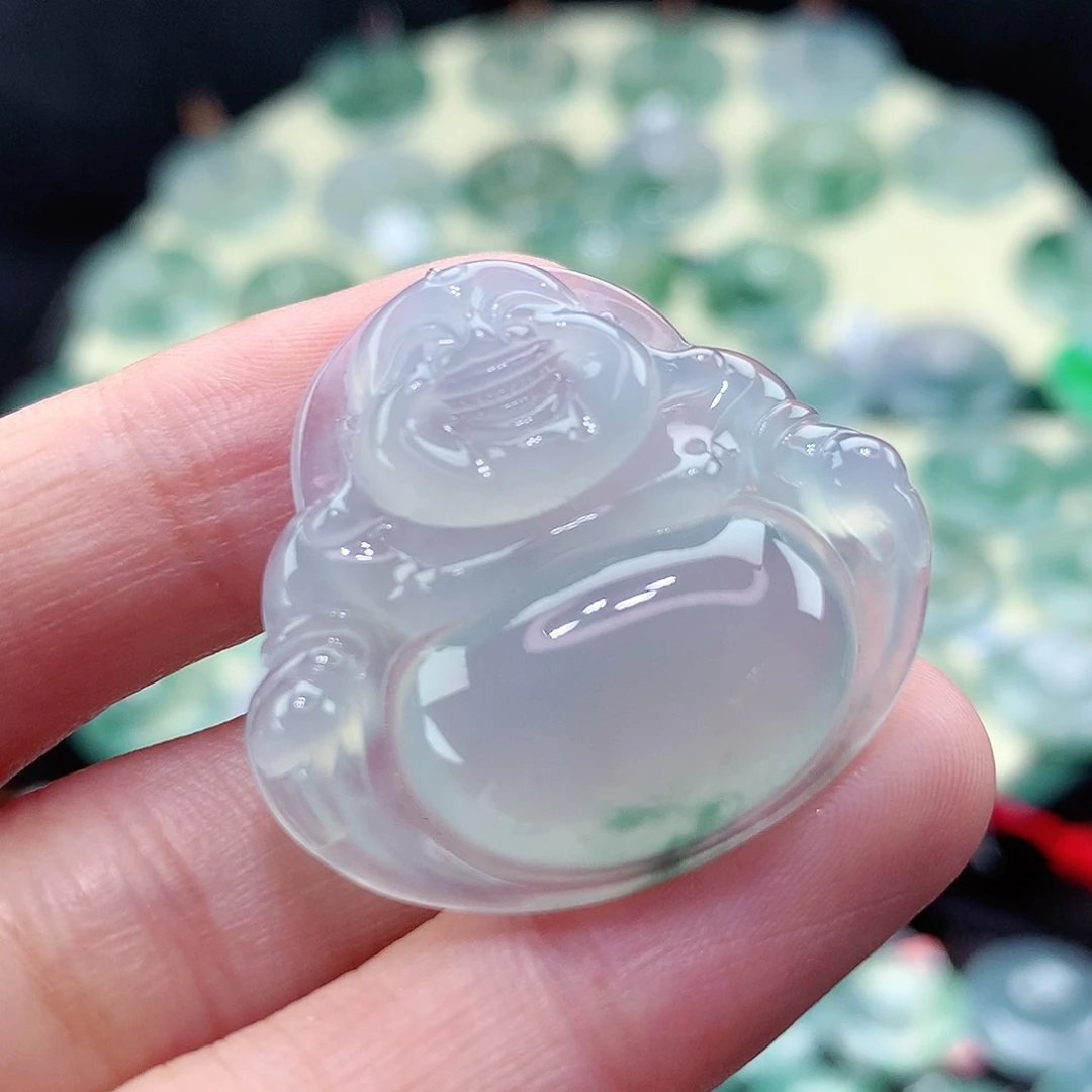 翡翠颈饰未镶嵌吊坠