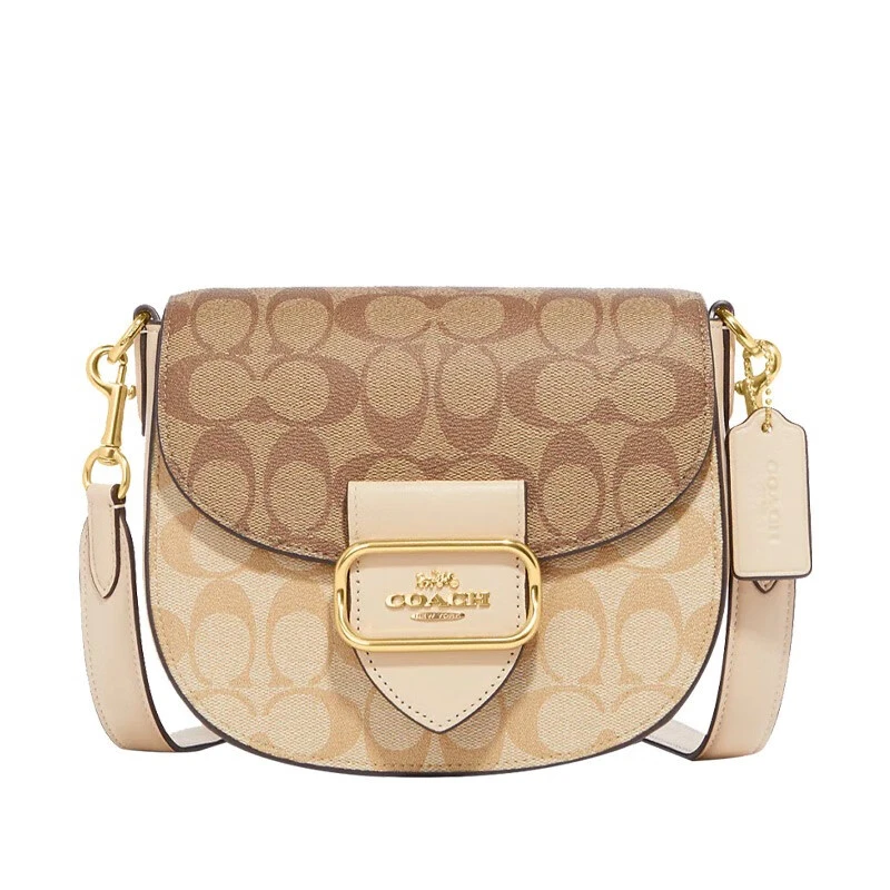 COACH/蔻驰直邮195031871573+CH507.IMOT4百搭单肩斜挎女包马鞍包
