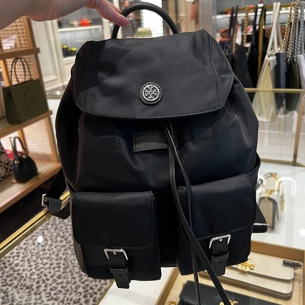 Tory Burch/汤丽柏琦192485971804黑色双肩包 捣