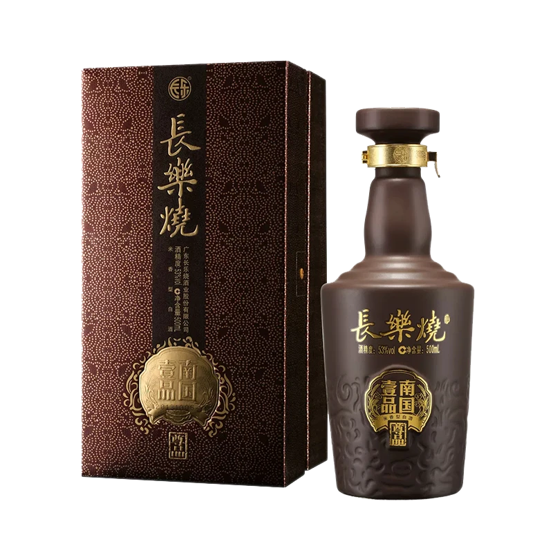 長樂燒【大前进贸易】尊品 米香型白酒 粮食酒53度500mL