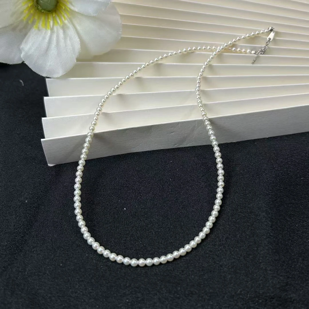 【缺货】S9525淡水有核珍珠小米珠链多样性发一/有瑕  V0315