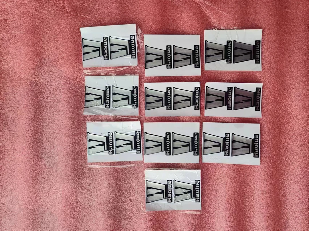 豪爵摩托车车头标挡风仪表通用水晶标LOGO