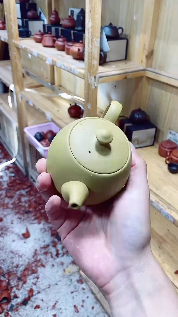 【闪购商品】紫砂茶壶黄金段泥