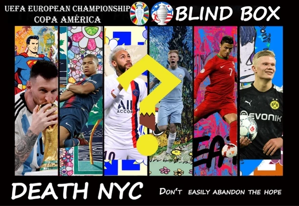Death NYC&Europen 画师足球 版画 寻找签名球衣 (代拆)