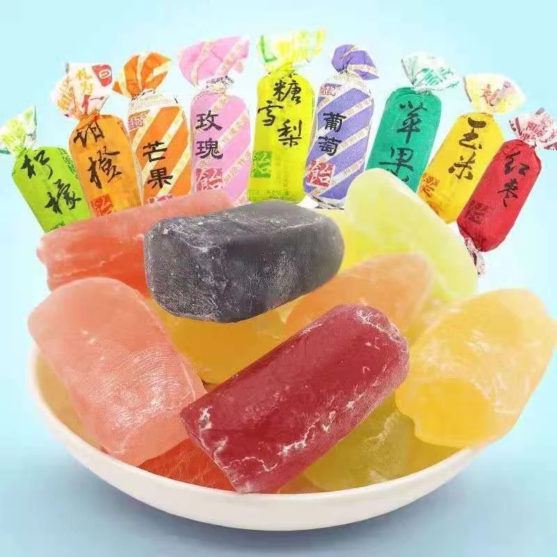 山东特产高粱饴软糖多种口味混合装解馋办公室儿童零食拉丝麦芽糖