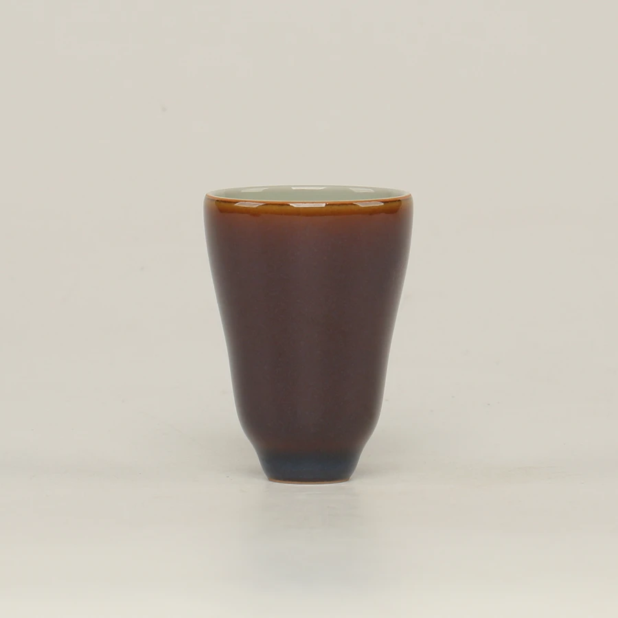 汪汪茶器&尚唐 胭雨青霜-小闻香杯 约25cc