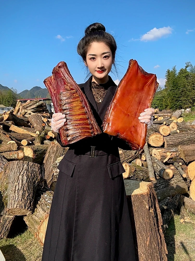 【腊味全家福现称链接】精品农家土猪精品烟熏腊味赠品以直播间为准