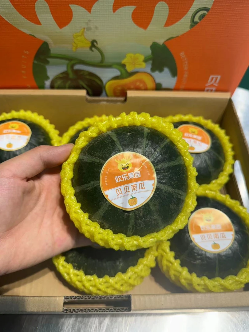 欢乐果园贝贝南瓜1箱（5-6枚装）