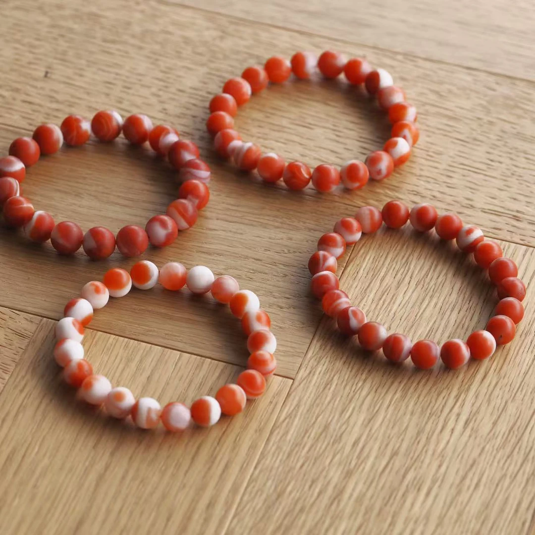 【奢小姐珠宝】南红手串（10-11MM）多样性发一 - NH056