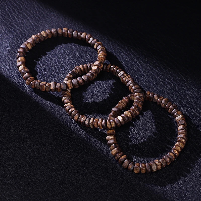 树心油小方珠单圈手链-多样性发其一