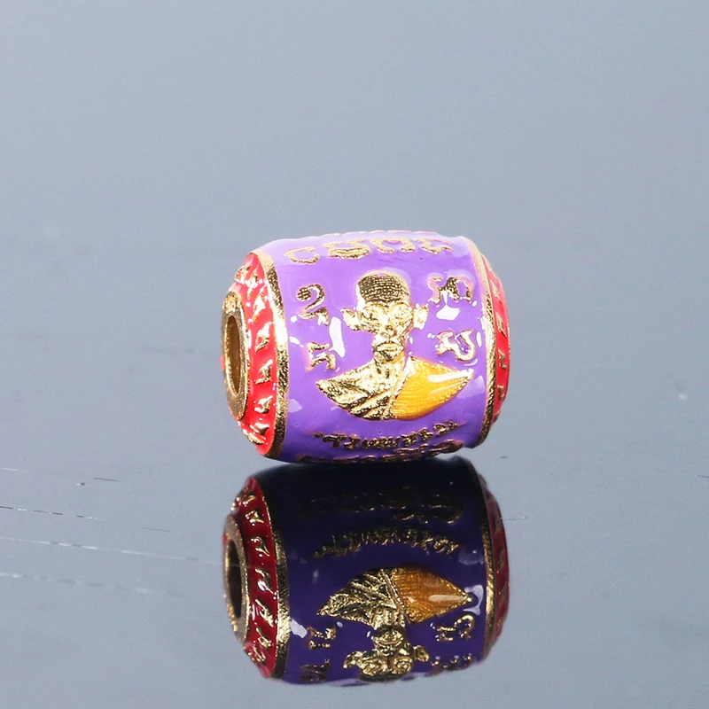 吊坠925银 瑞爷紫色桶珠-多样性发其一