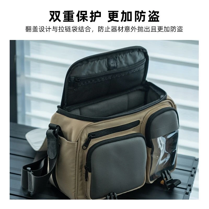 阿尔飞斯AERFEIS相机包女爆款2023斜跨相机包休闲防水单反相机包