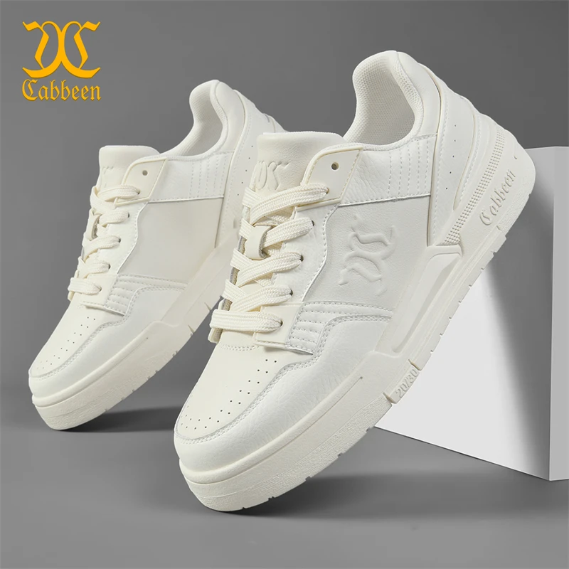 【商场同款】卡宾男士厚底板鞋冬季潮牌男鞋运动休闲鞋子百搭潮鞋