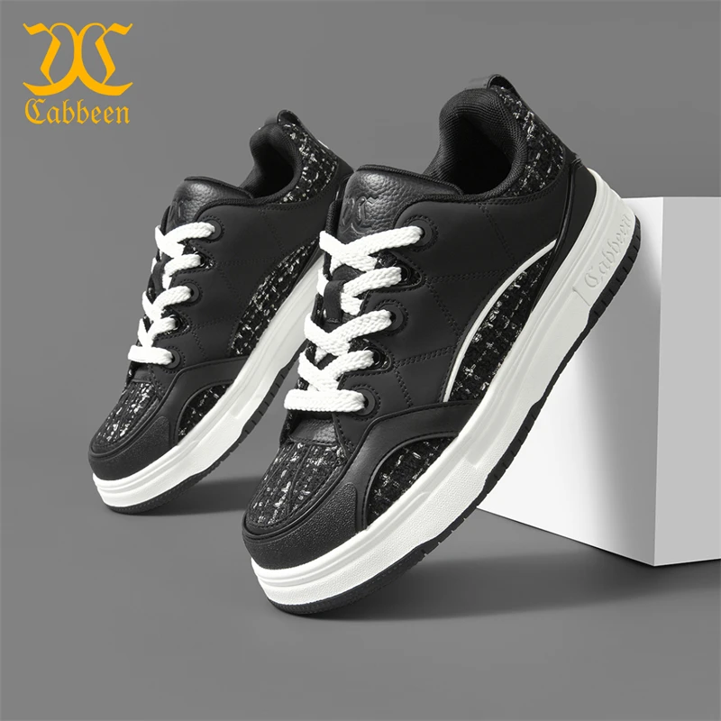 【商场同款】卡宾板鞋男士运动潮鞋冬季时尚潮流爆款休闲男鞋百搭