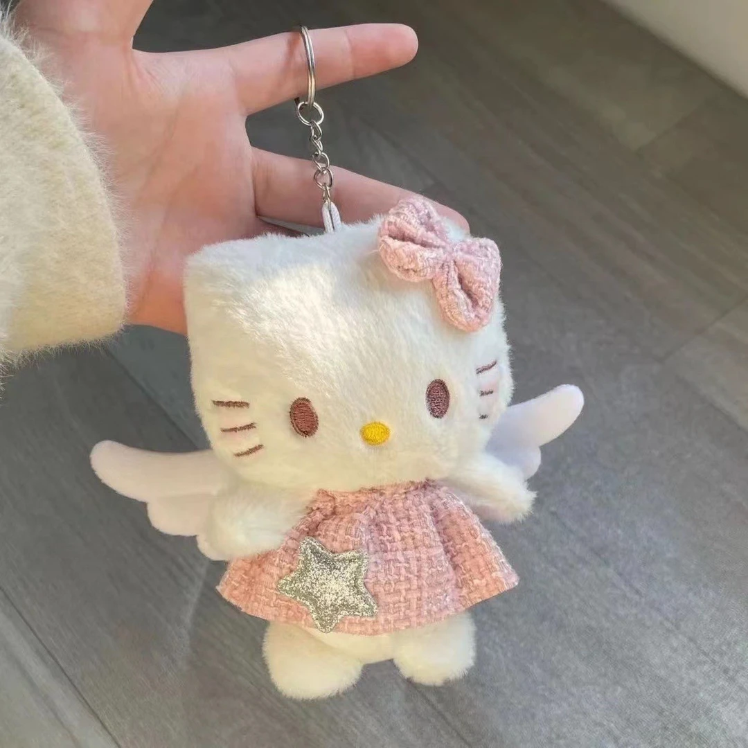 少女心裙子玩偶创意装饰粉包包钥匙扣挂件可爱helloKitty公仔