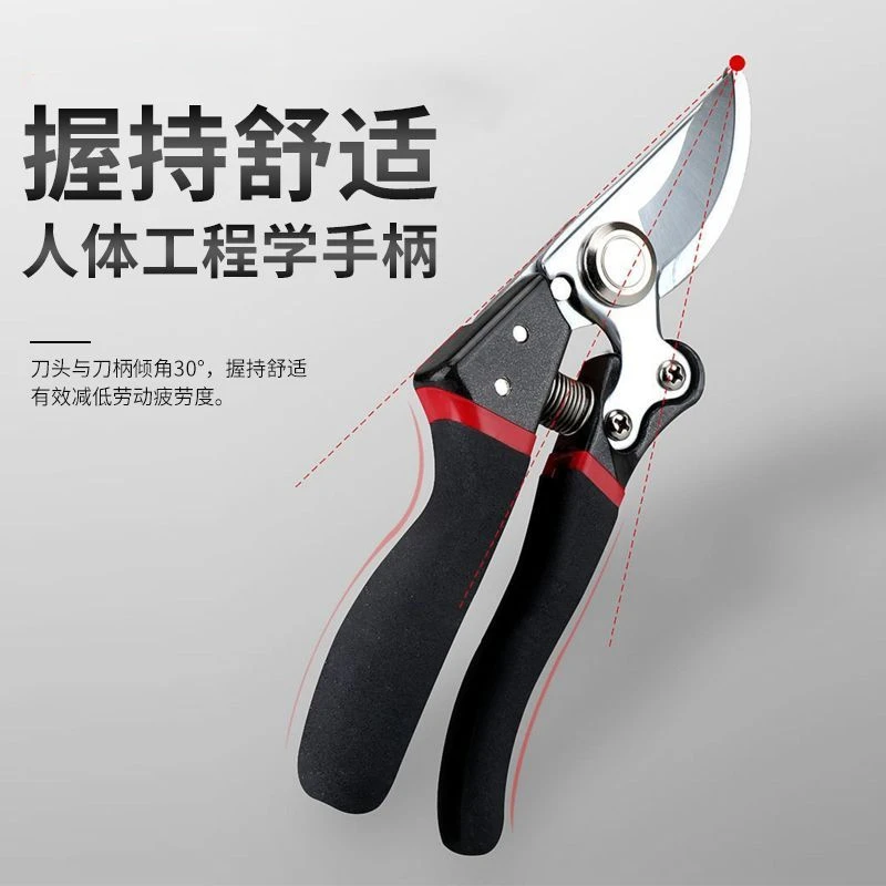强力SK5加厚粗枝剪园林省力修枝剪家用园艺树枝剪修花枝条果树剪