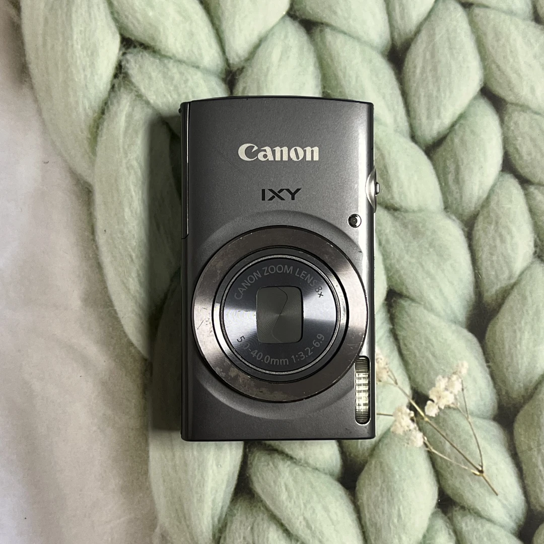 9新 Canon/佳能 佳能IXY150（ixus160）深灰色2000w像素8倍摄影学生