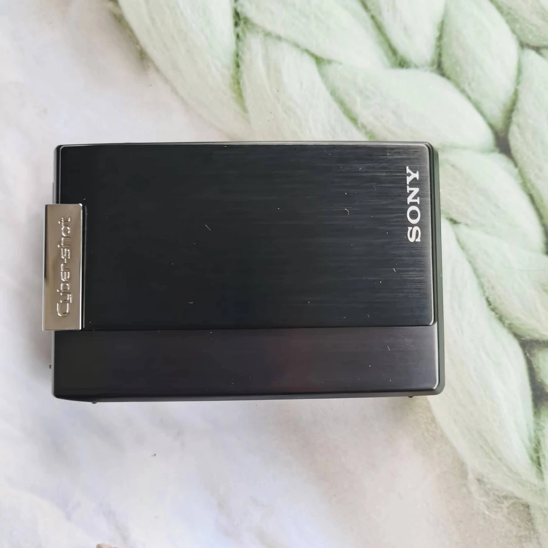 9新 Sony/索尼 DSC-T100 800万像素5倍光学变焦滑盖黑色摄影复古