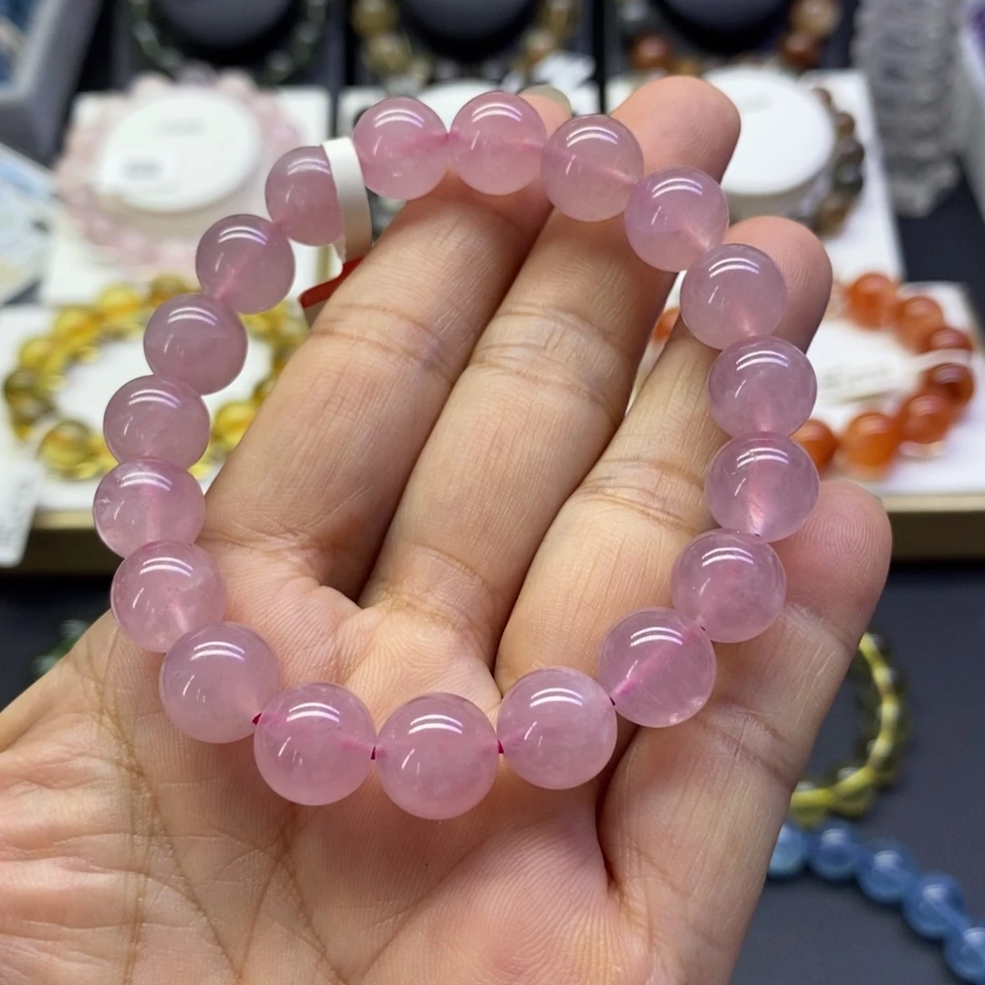 【闪购商品】水晶手链未镶嵌马粉10.4m