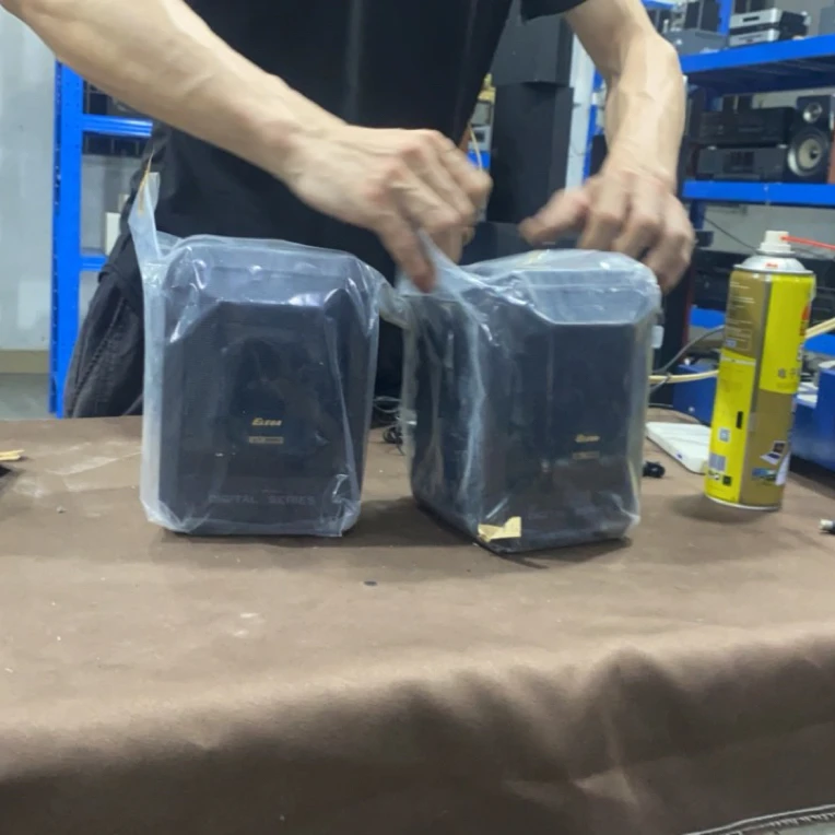 9新  一对有缘音箱（两个喇叭）喇叭破音