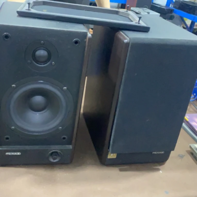 9新  麦博一对有缘音箱（不通电故障机）