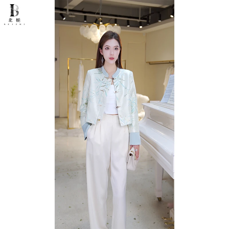 【节节高】蝴蝶盘扣国风外套812184